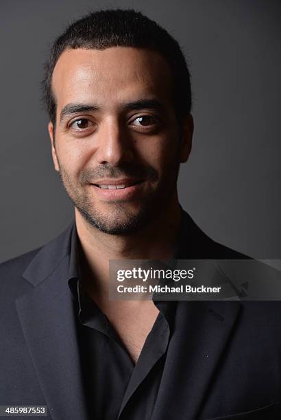 Actor Tarek Boudali poses for a portait during the 18th Annual City Of Lights, City Of Angels Film Festival at the Directors Guild of America on...