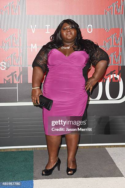 Actress Gabourey Sidibe attends the 2015 MTV Video Music Awards at Microsoft Theater on August 30, 2015 in Los Angeles, California.