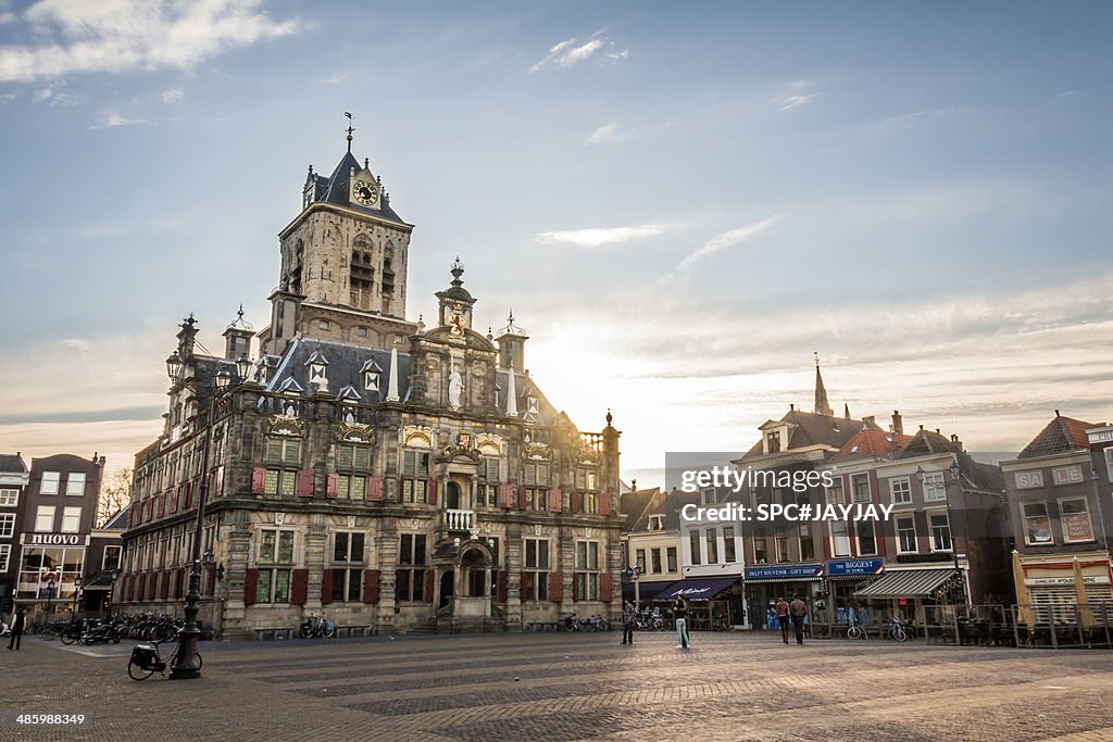 The City Hall of Delft