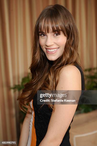 Actress Christa B. Allen attends the Dior Beauty Operation Smile Luncheon at Sunset Tower on January 8, 2014 in West Hollywood, California.