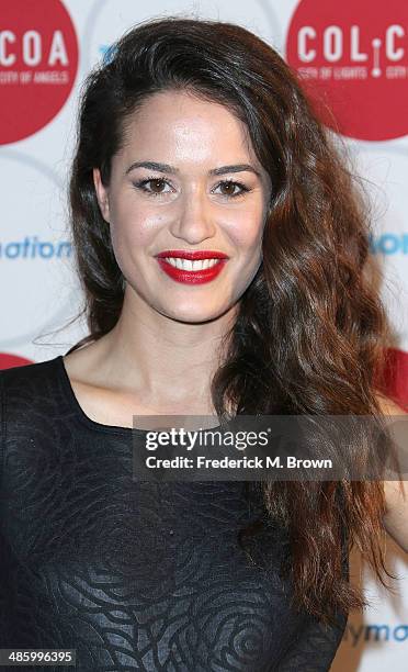 Actress Alice David attends the 18th Annual City of Lights, City of Angels Film Festival at the Directors Guild Of America on April 21, 2014 in Los...