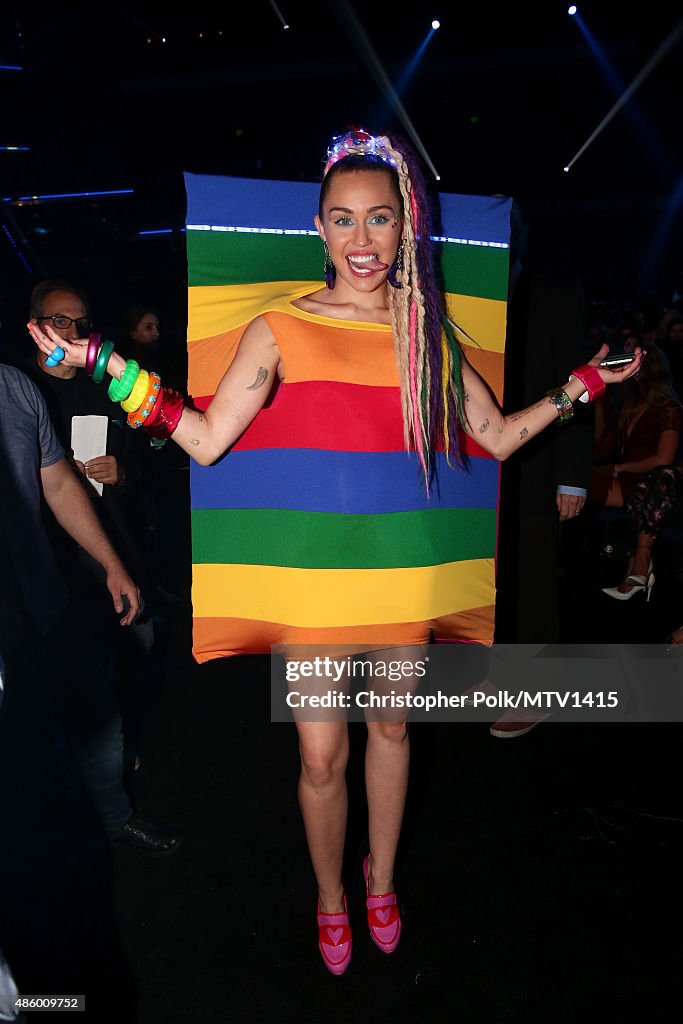 2015 MTV Video Music Awards - Backstage And Audience