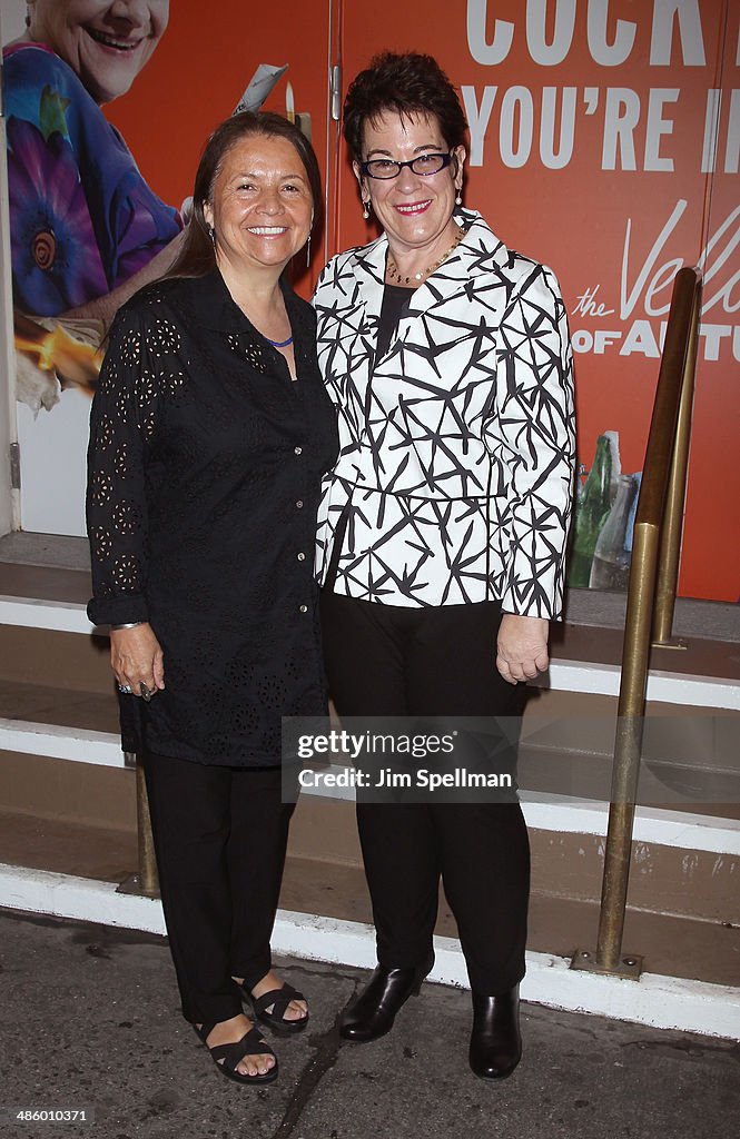 "The Velocity Of Autumn" Broadway Opening Night - Arrivals & Curtain Call