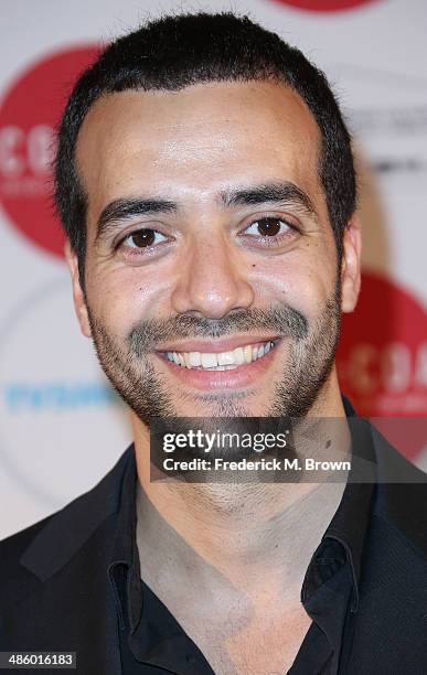 Actor Tarek Boudali attends the 18th Annual City of Lights, City of Angels Film Festival at the Directors Guild Of America on April 21, 2014 in Los...