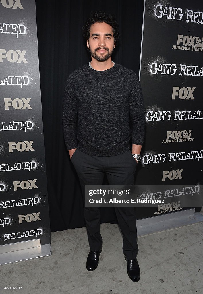 Premiere Of Fox's "Gang Related" - Arrivals