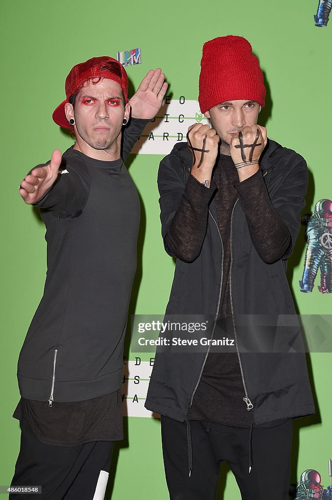 2015 MTV Video Music Awards - Press Room