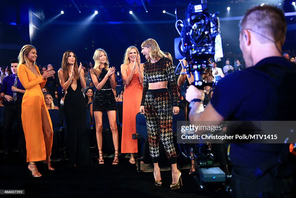 2015 MTV Video Music Awards - Backstage And Audience