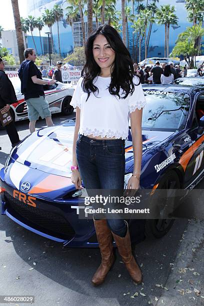Tehmina Sunny attended the Toyota Grand Prix Of Long Beach Pro/Celebrity Race - Race Day at Toyota Grand Prix of Long Beach on April 12, 2014 in Long...