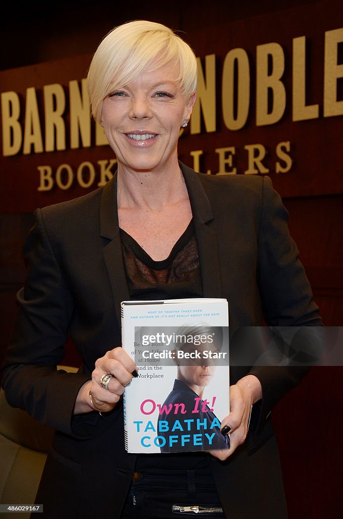 Tabatha Coffey Signs Copies Of Her New Book "Own It!"