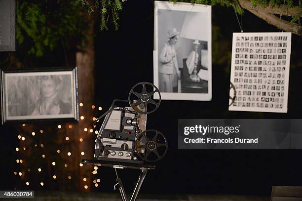 General view of atmosphere at the Angouleme film festival closing dinner hosted by IWCduring the Festival du Film Francophone d'Angouleme on August...