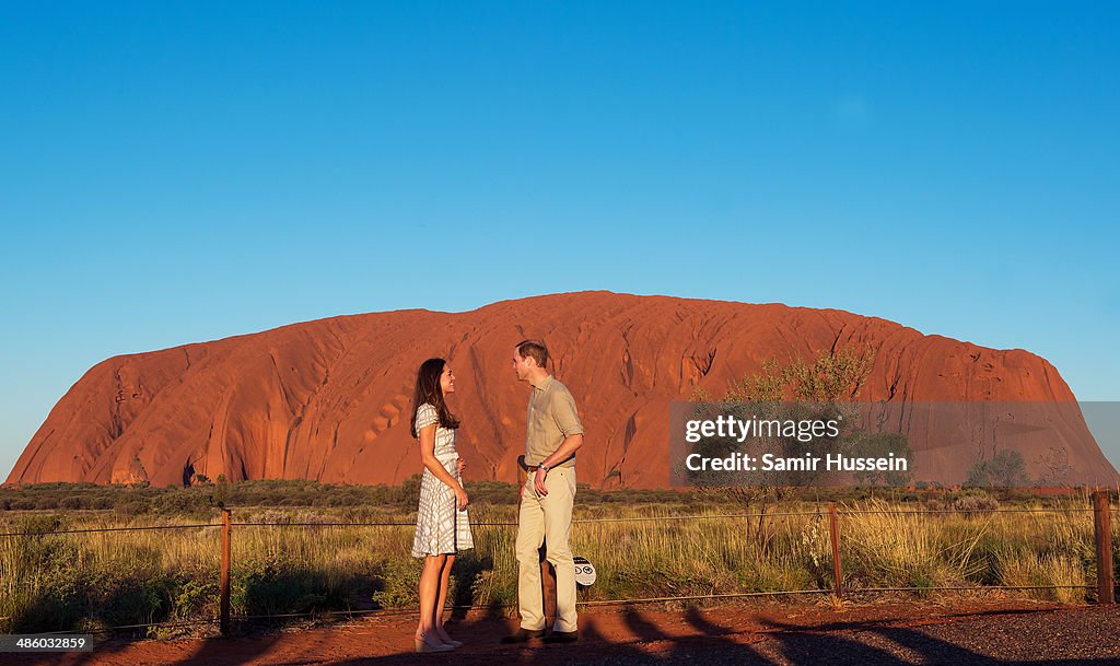 The Duke And Duchess Of Cambridge Tour Australia And New Zealand - Day 10