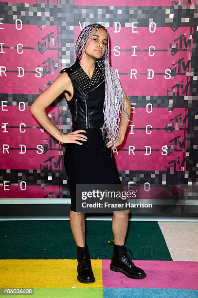 Internet personality Tyler Ford attends the 2015 MTV Video Music Awards at Microsoft Theater on August 30, 2015 in Los Angeles, California.