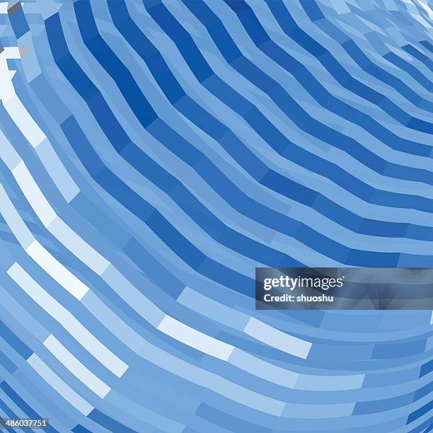 abstract blue stripe shape background - easy listening music stock illustrations