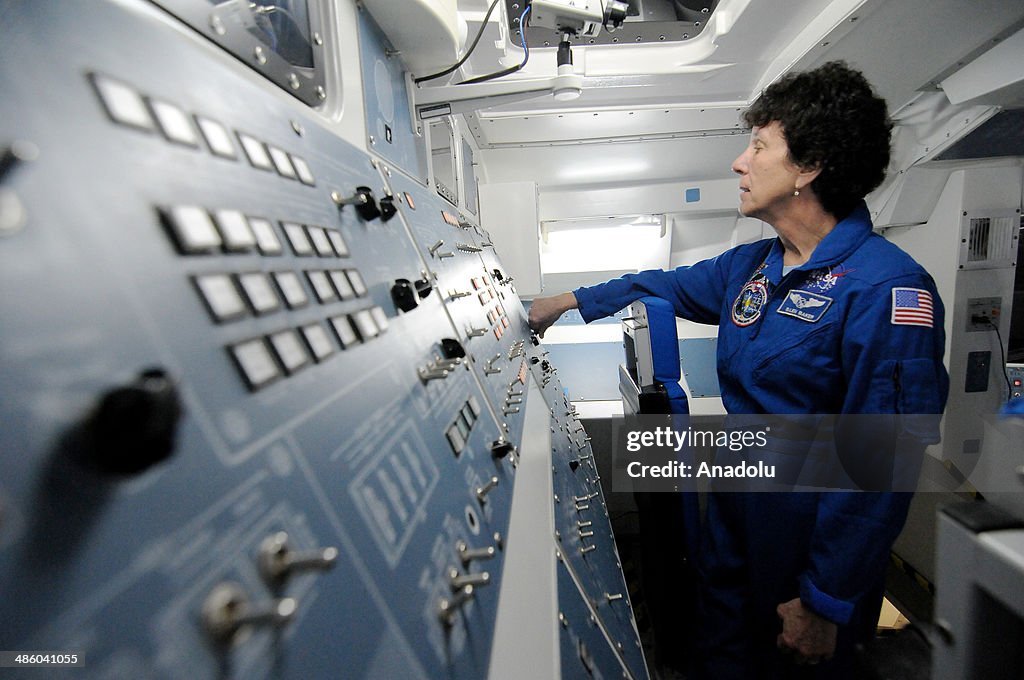 NASA astronaut Ellen Baker in Turkey