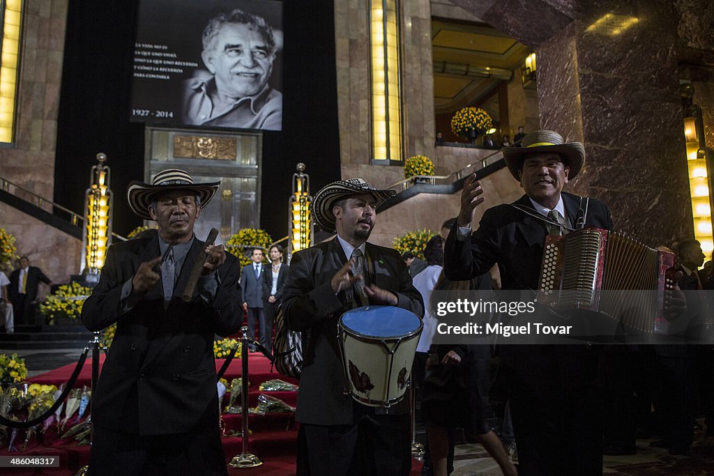 Mexico City pays tribute to Gabriel Garcia Marquez