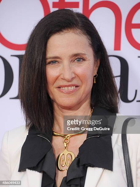 Mimi Rogers arrives at the Los Angeles premiere of "The Other Woman" at Regency Village Theatre on April 21, 2014 in Westwood, California.