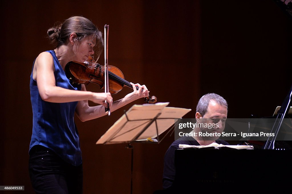 Janine Jansen And Itamar Golan Perform in Bologna