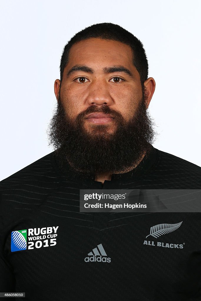 New Zealand All Black Rugby World Cup Headshots & Portrait Session