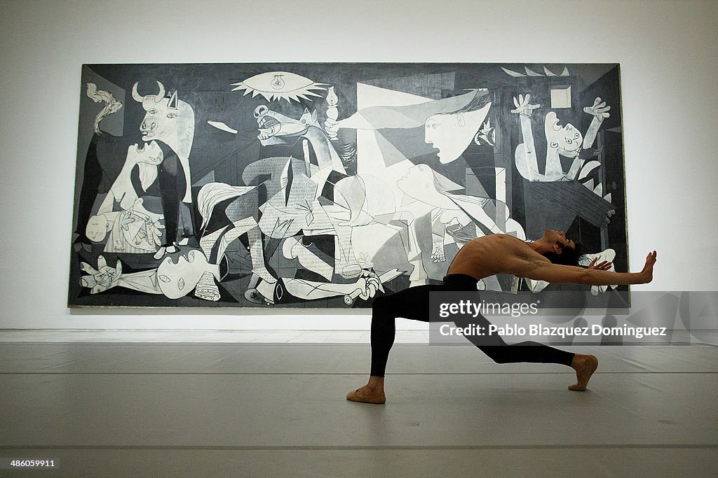 Ballet Performance Beside Pablo Picasso's Guernica Painting