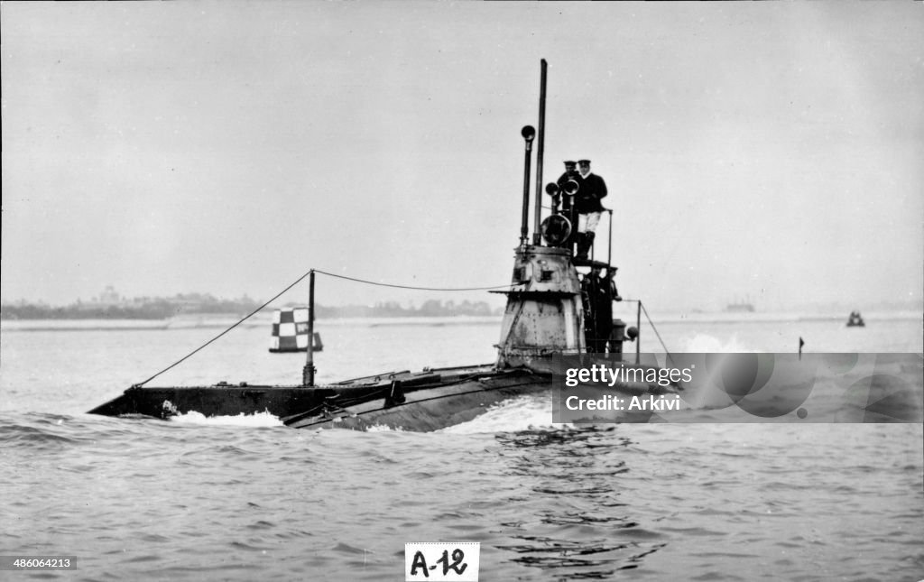 British Royal Navy Submarine HMS Aurora