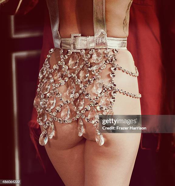 Singer Miley Cyrus arrives at the 2015 MTV Video Music Awards at Microsoft Theater on August 30, 2015 in Los Angeles, California.