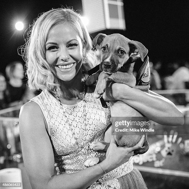 Amy Paffrath attends the 2015 MTV Video Music Awards at Microsoft Theater on August 30, 2015 in Los Angeles, California.