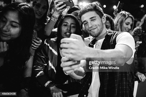 Jake Miller attends the 2015 MTV Video Music Awards at Microsoft Theater on August 30, 2015 in Los Angeles, California.