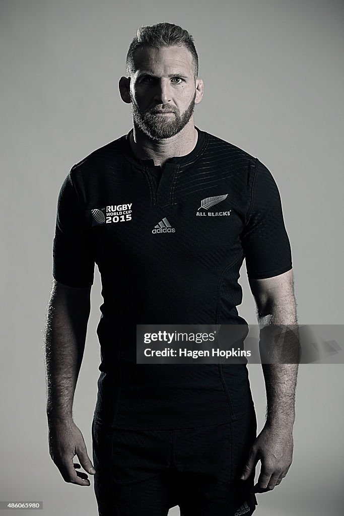 Kieran Reed Rugby Kieran Read poses during a New Zealand All Blacks Rugby World Cup ...