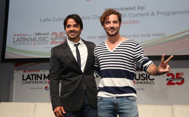 FL: 25th Annual Billboard Latin Music Conference - Q&A With David Bisbal & Lusi Fonsi