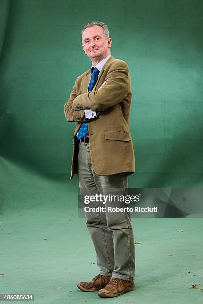 Author John McShane attends a photocall at Edinburgh International Book Festival on August 31, 2015 in Edinburgh, Scotland.