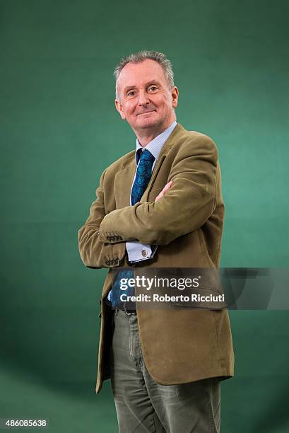 Author John McShane attends a photocall at Edinburgh International Book Festival on August 31, 2015 in Edinburgh, Scotland.
