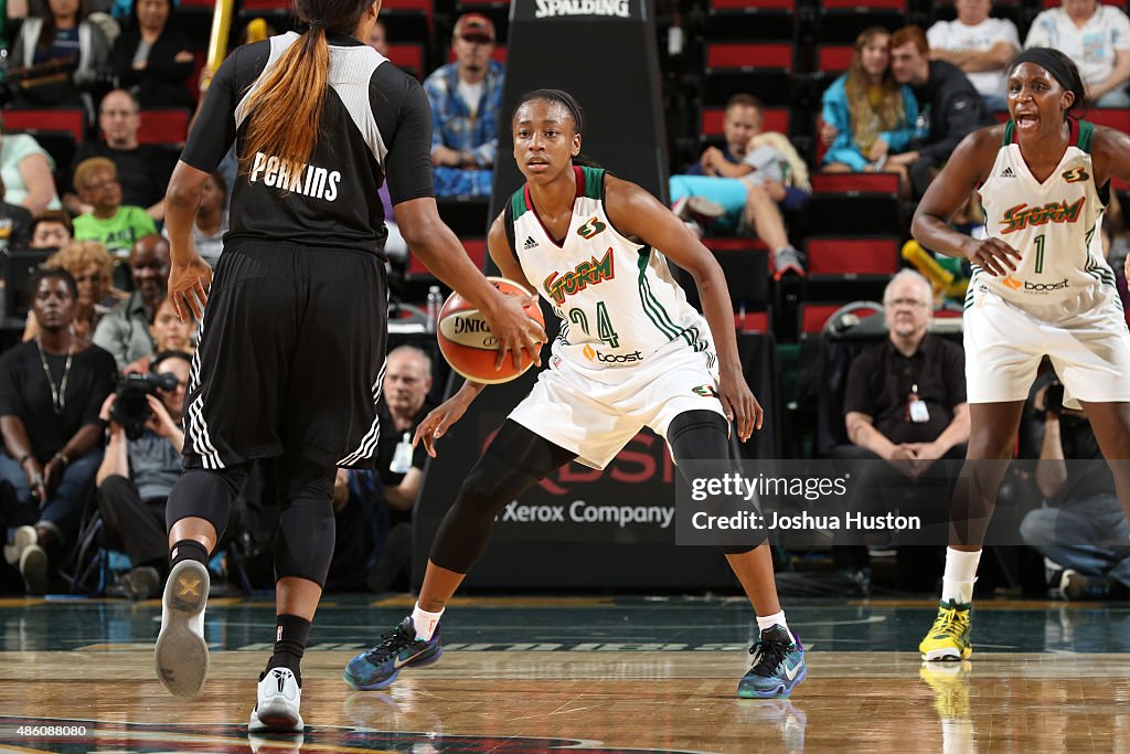 San Antonio Stars v Seattle Storm