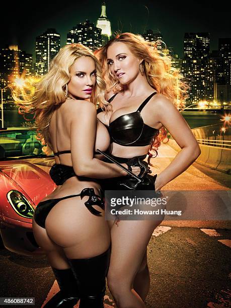 Models and sisters Coco Austin and Kristy Williams are photographed for Self Assignment on November 9 in New York City.