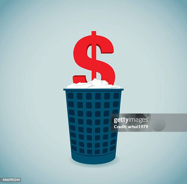 garbage - clutter stock illustrations
