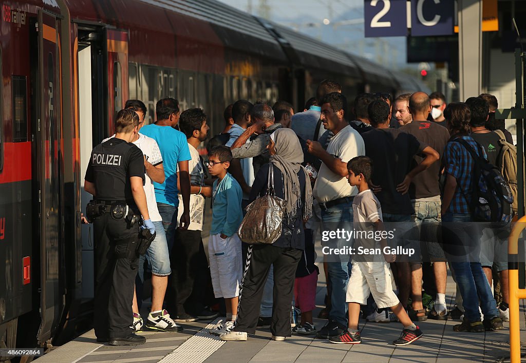 Migrants Arrive Daily In Southern Germany