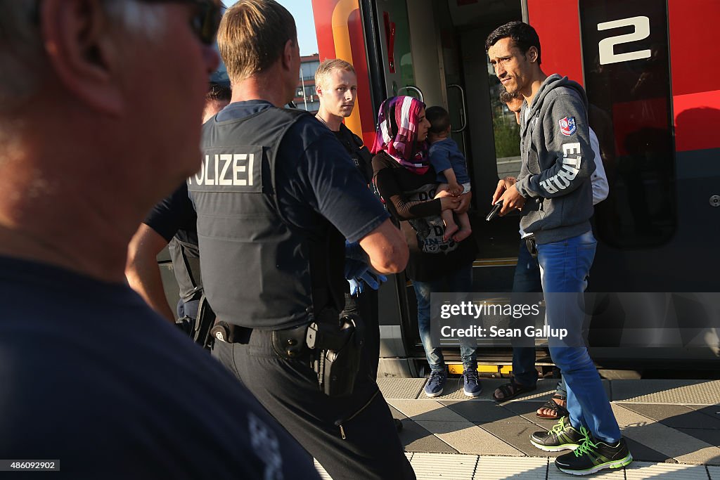 Migrants Arrive Daily In Southern Germany