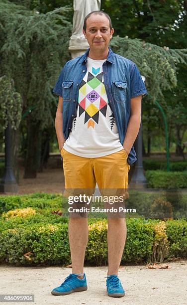 Actor Luis Callejo attends the 'Kiki' Photocall at Centro Regional de Innovación on August 31, 2015 in Madrid, Spain.