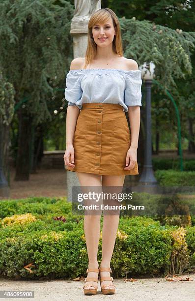 Actress Natalia de Molina attends the 'Kiki' Photocall at Centro Regional de Innovación on August 31, 2015 in Madrid, Spain.