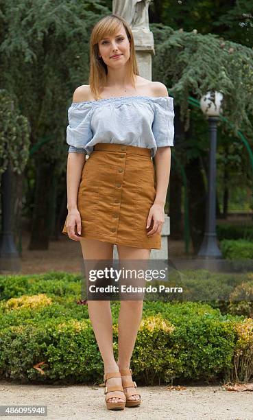 Actress Natalia de Molina attends the 'Kiki' Photocall at Centro Regional de Innovación on August 31, 2015 in Madrid, Spain.