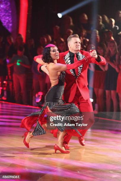 Episode 1806" - It's an all out celebration on "Dancing with the Stars" as the celebrities got the party started MONDAY, APRIL 21 on the Disney...