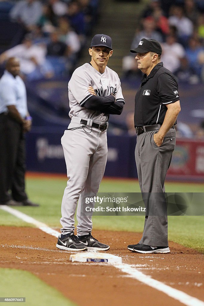 New York Yankees v Tampa Bay Rays