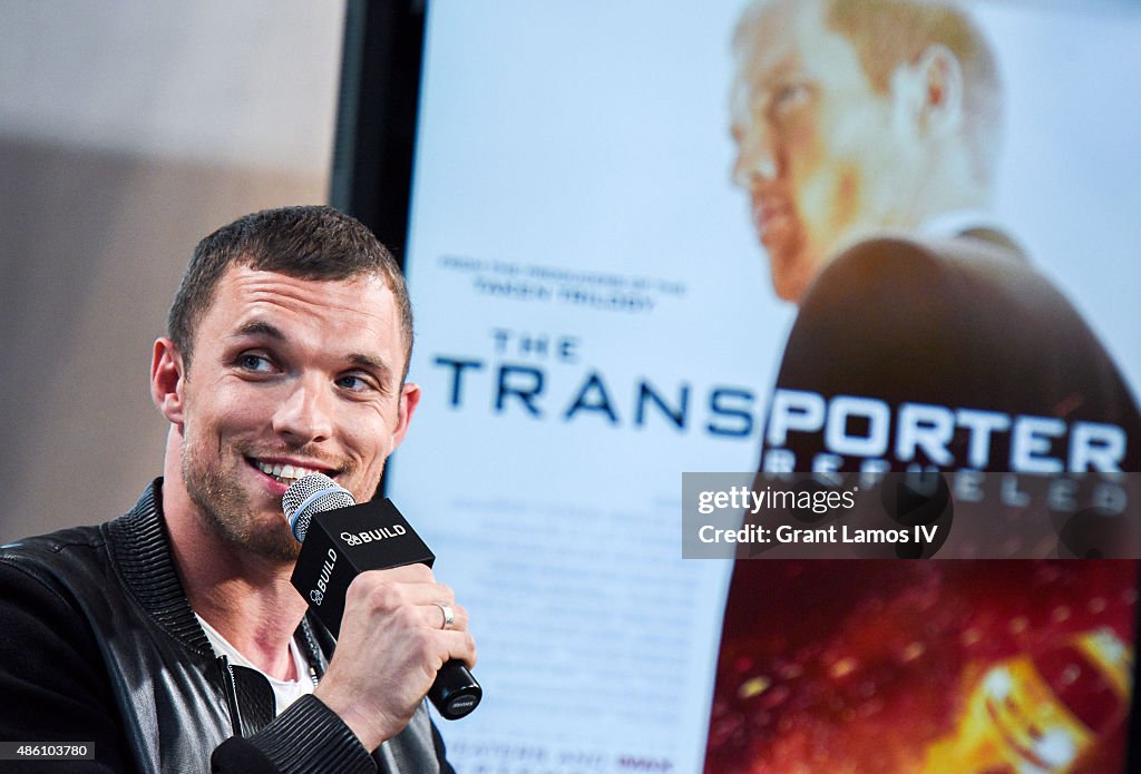 AOL Build Speaker Series Presents Ed Skrein And Ray Stevenson "The Transporter: Refueled"