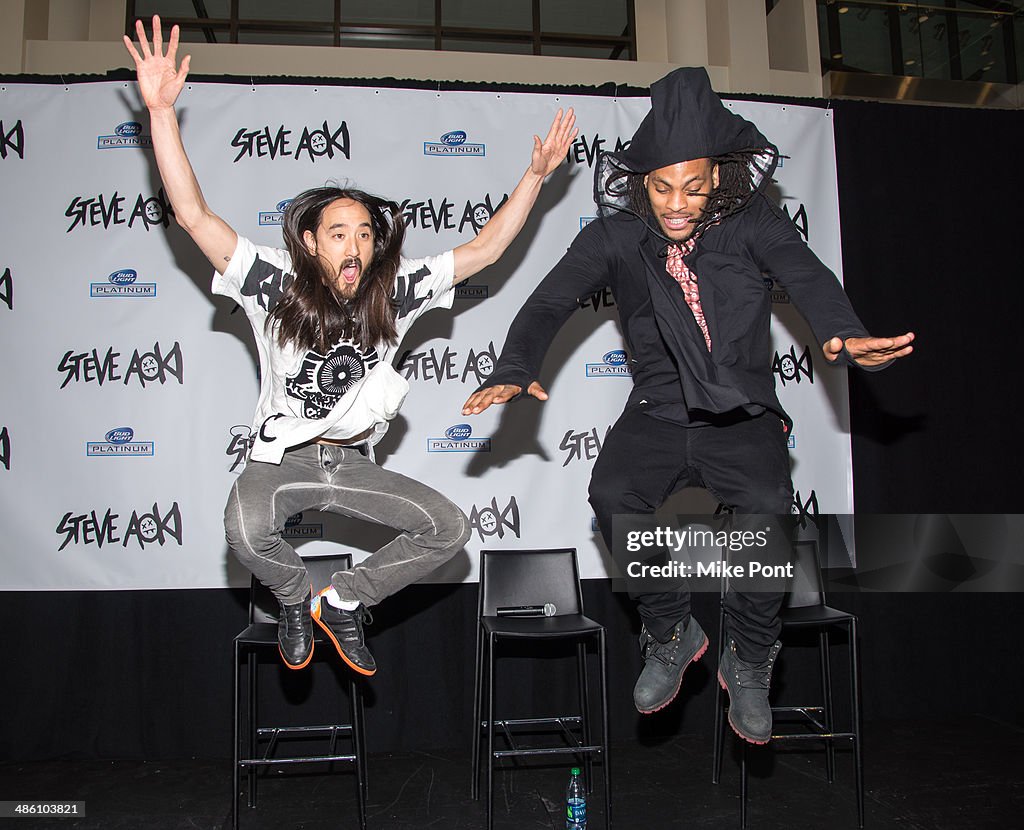 Steve Aoki Press Conference