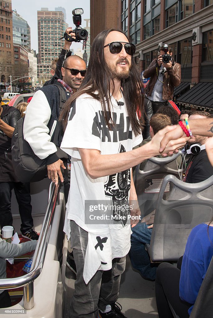 Steve Aoki Press Conference