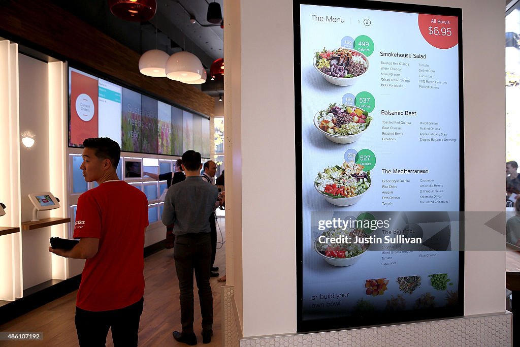 Fully Automated Fast Food Restaurant Opens In San Francisco
