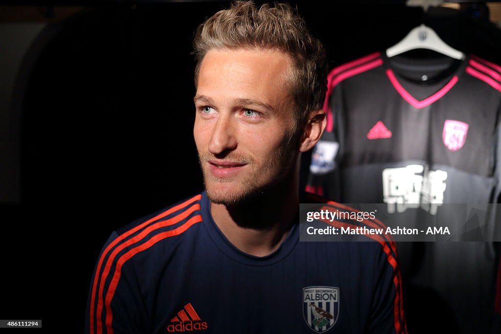 West Bromwich Albion Unveil New Signing Anders Lindegaard
