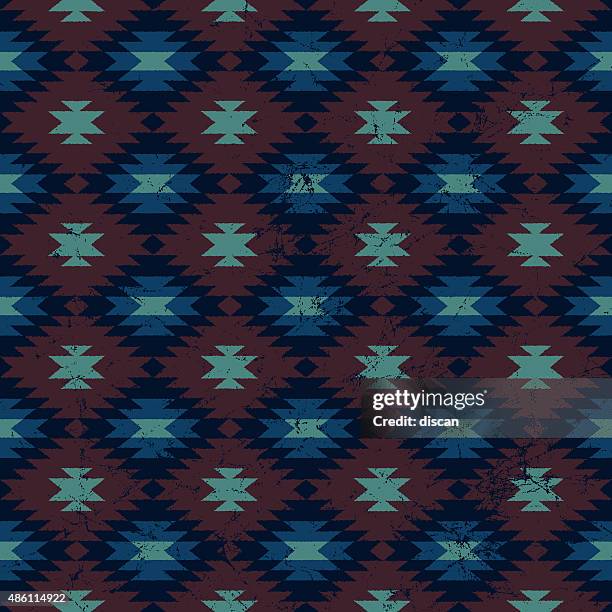 ethnic background - native american style - native american culture pattern stock illustrations