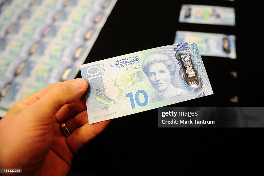 John Key Attends Launch of New Bank Notes