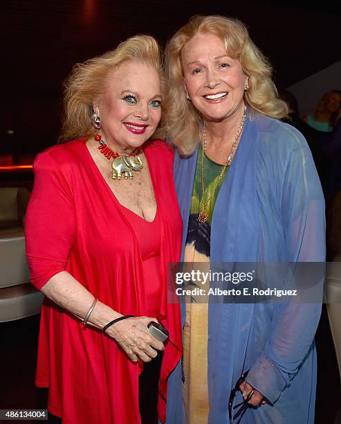 Singer/songwriter Carol Connors and actress Diane Ladd attend a special screening of "99 Homes" on August 31, 2015 in Los Angeles, California.