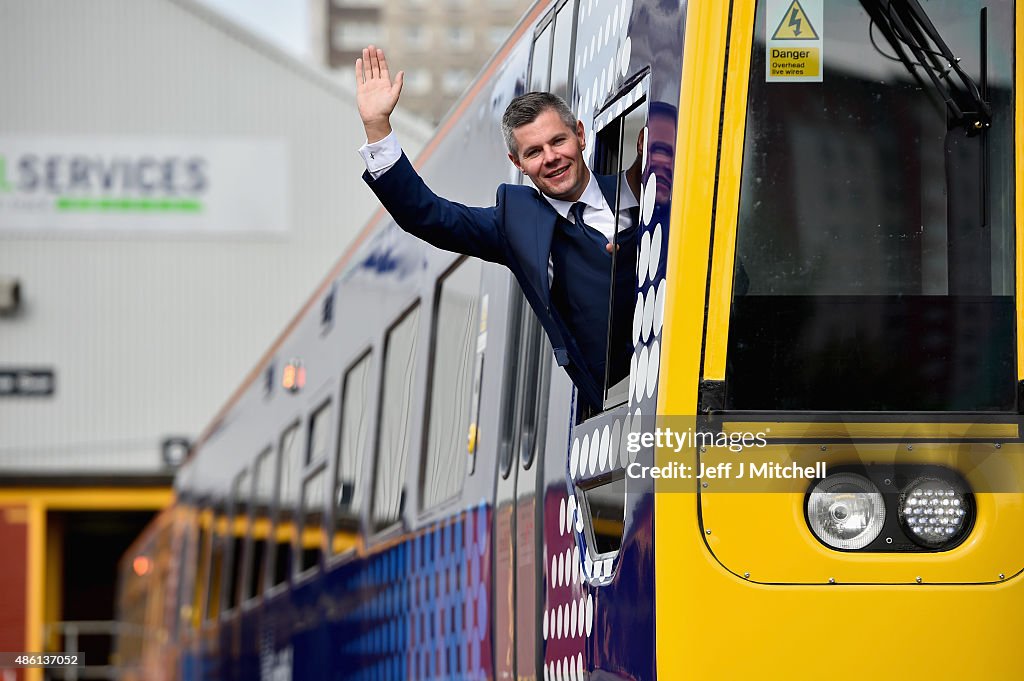 Scotrail Unveils First Of 40 New Look Trains